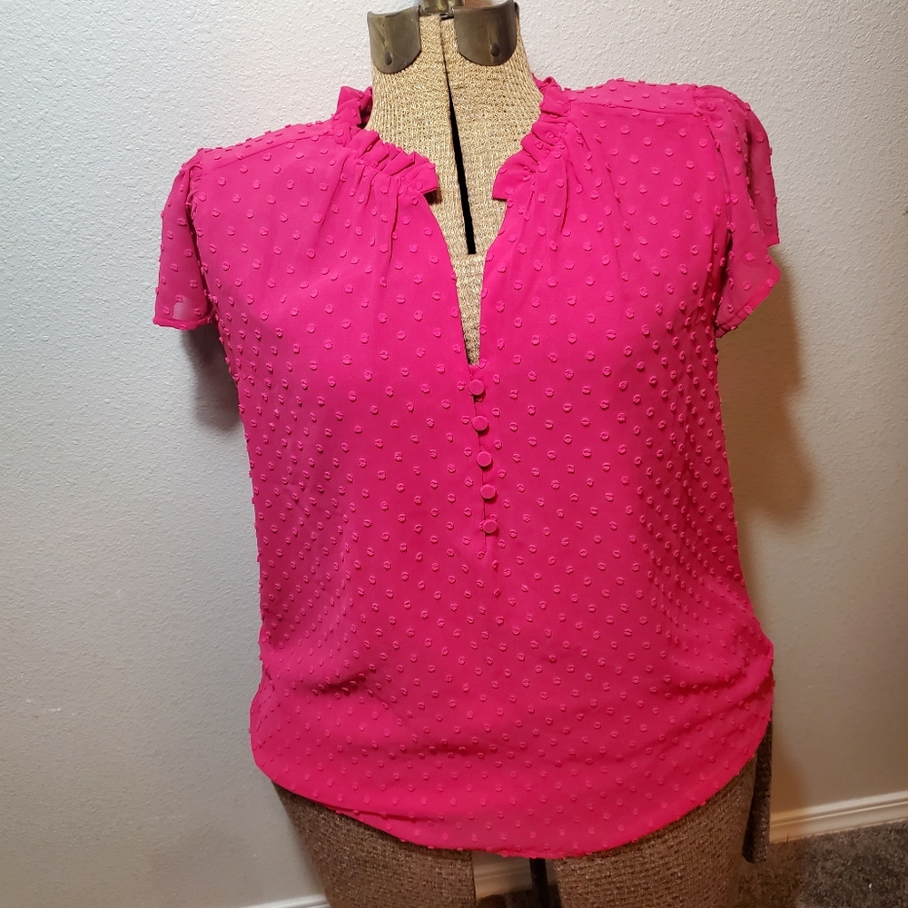 J.CREW pink medium top